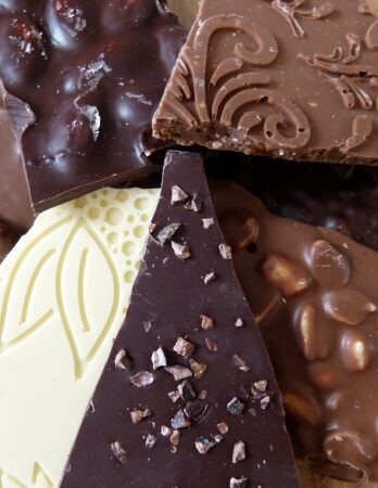 Feuilles de chocolat