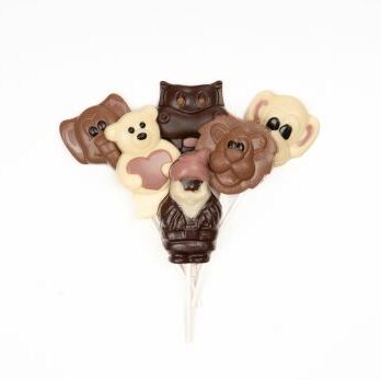 Sucette en chocolat
